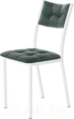 Стул AMC Comfort 3К6.9 (кожзам зеленый/белый) фото