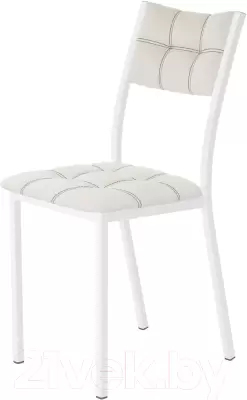 Стул AMC Comfort 3К6.12 (кожзам белый/белый) фото