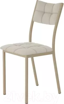 Стул AMC Comfort 3К10.3 (кожзам бежевый/капучино) фото