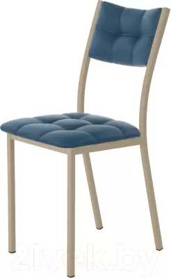 Стул AMC Comfort 3К10.13 (кожзам атлантик/капучино) фото