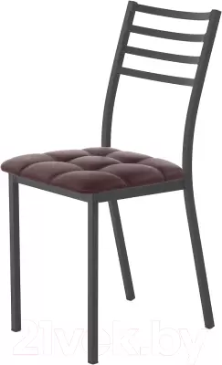 Стул AMC Comfort 4К1.14 (кожзам бордо/черный) фото