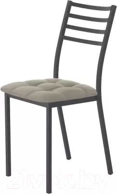 Стул AMC Comfort 4К1.18 (кожзам латте/черный) фото
