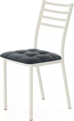 Стул AMC Comfort 4К3.16 (кожзам антрацит/слоновая кость) фото