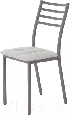 Стул AMC Comfort 4К4.6 (кожзам серый/графит) фото