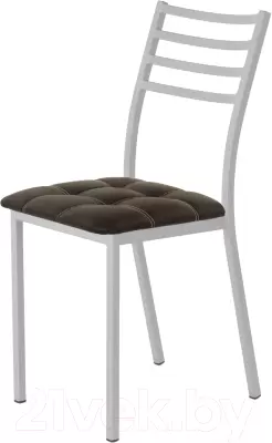 Стул AMC Comfort 4К5.2 (кожзам венге/серебристый) фото