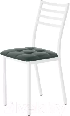 Стул AMC Comfort 4К6.9 (кожзам зеленый/белый) фото