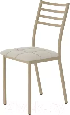 Стул AMC Comfort 4К10.3 (кожзам бежевый/капучино) фото