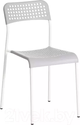 Стул Tetchair Adde C-049 (серый/белый) фото