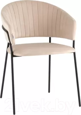 Стул Stool Group Бруно / AV 433-Scr-08 (велюр кремовый) фото