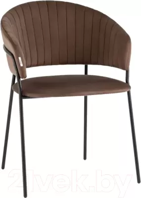 Стул Stool Group Бруно / AV 433-Sch-08 (велюр коричневый) фото