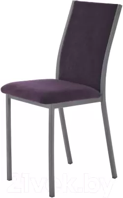 Стул AMC Comfort 2 Г Т4.14 (ткань баклажан/графит) фото