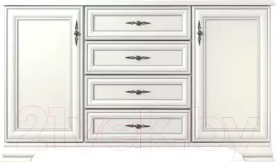 Тумба Black Red White Kentaki S320-KOM2D4S фото
