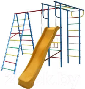 Игровой комплекс Вертикаль А+П дачный с горкой фото