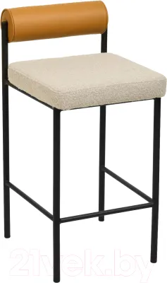 Стул барный Stool Group Балла / FDC9939 (бежевый/коричневый) фото