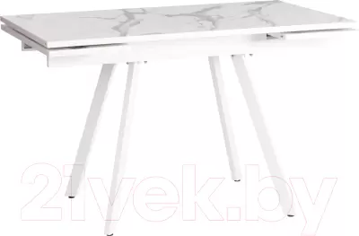 Обеденный стол Tetchair Vigo (мрамор светлый/белый) фото