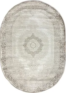 Ковер Safyun Eva / LZ140-CREAM-BEIGE-OVAL (2x3) фото
