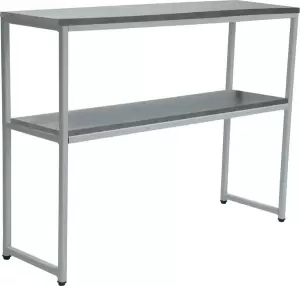 Консольный столик Allerd Rion 30x75 / 2060110500 (белый муар/бетон) фото