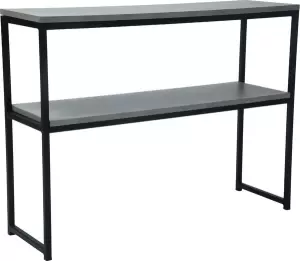 Консольный столик Allerd Rion 30x75 / 2060210500 (черный муар/бетон) фото