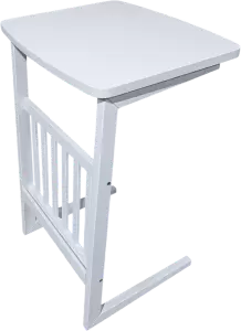 Приставной столик Antonoff Style ст3ст3б (белый/ясень) фото