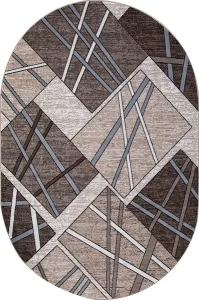 Ковер Merinos Sierra D487-OVAL-BEIGE-BROWN-2 фото
