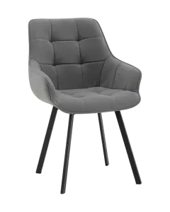 Стул Stool Group Амальри / TG-amalri-B07 (велюр светло-серый) фото