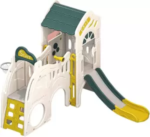 Игровой комплекс UNIX Kids Playhouse с горкой / ppphslcgy фото