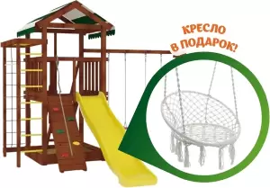 Игровой комплекс Савушка Мастер-5 / СМ-05М (махагон) фото