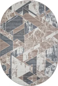 Ковер Merinos Sierra F354-OVAL-BEIGE-BLUE фото