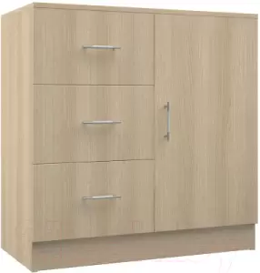 Тумба МДК КМ1Д с ящиками и дверками 820x800x418 фото