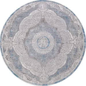 Ковер Karmen Hali Armina 03880A-DAIRE-BLUE-BLUE фото