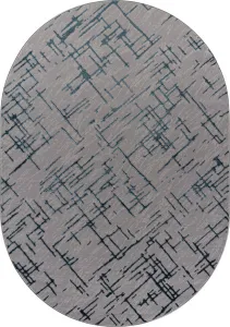 Ковер Merinos Liman F164-OVAL-GRAY-D.BLUE фото