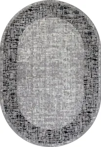 Ковер Merinos Palermo F292-OVAL-DARK GRAY фото