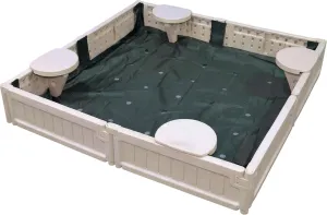Песочница UNIX Kids Square / SDBSQUARE123CL фото