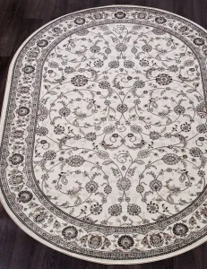 Ковер Merinos Valencia Deluxe d251-OVAL-CREAM-BROWN фото