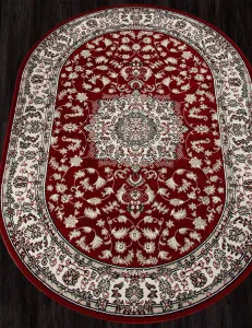 Ковер Merinos Gavana d412-OVAL-RED фото