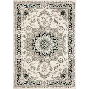 Ковер Behram Vegas T2882RE-CREAM-DBLUE фото