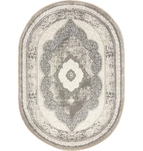 Ковер Behram Serena 0C676RE-BEIGE-BEIGE-OVAL фото