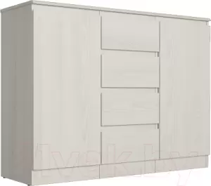 Тумба Евва Турин ТР-2D4S/YA-S (ясень снежный) фото