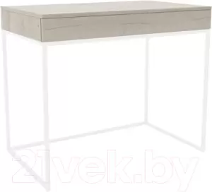 Консольный столик Hype Mebel Авелин 70x40 (белый/древесина белая) фото