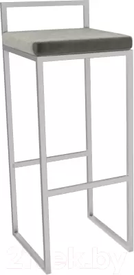 Стул барный Hype Mebel Энзо (белый/серый) фото