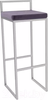 Стул барный Hype Mebel Энзо (белый/фиолетовый) фото