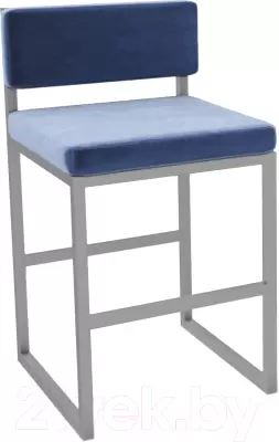 Стул Hype Mebel Софт (белый/синий) фото
