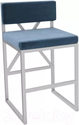 Стул Hype Mebel Грос (белый/синий) фото