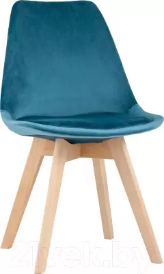 Стул Stool Group Frankfurt / Y863 (велюр синий) фото