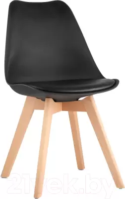 Стул Stool Group Frankfurt New / Y863 (черный/деревянные ножки) фото
