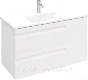 Laparet Тумба под умывальник Atlas 100 (белый матовый) фото