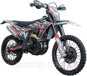 Мотоцикл Nine Fox Strider 450 (черный/красный) фото