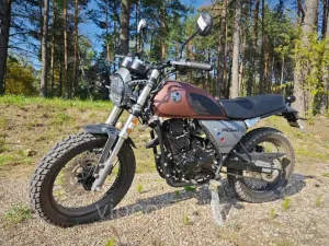 Мотоцикл Racer RC250CK-A Triumph (коричневый) фото