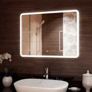Континент Зеркало Demure Led 90x70 (бесконтактный сенсор) фото