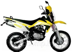 Мотоцикл Racer Enduro RC200GY-C2 (желтый) фото